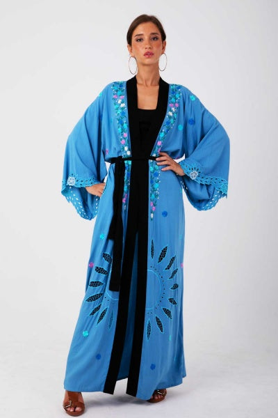 Odette Kimono (Azure) 9ecd