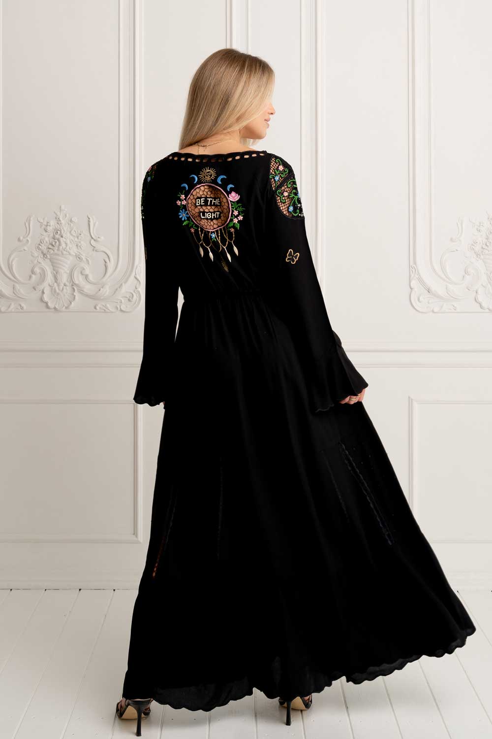 Flamingo Kimono Dress 5bcc